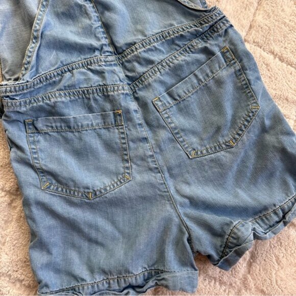 Matilda Jane 435 | Light Wash Blue Lets Go Together Okay Gigi Shortall | Size 8 - Picture 8 of 10